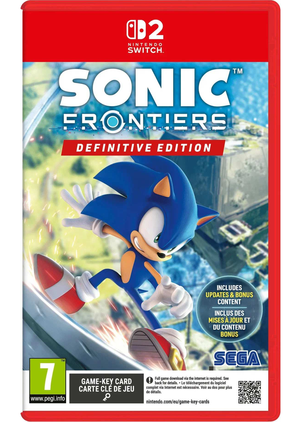 Sonic Frontiers – Definitive Edition (Nintendo Switch 2)