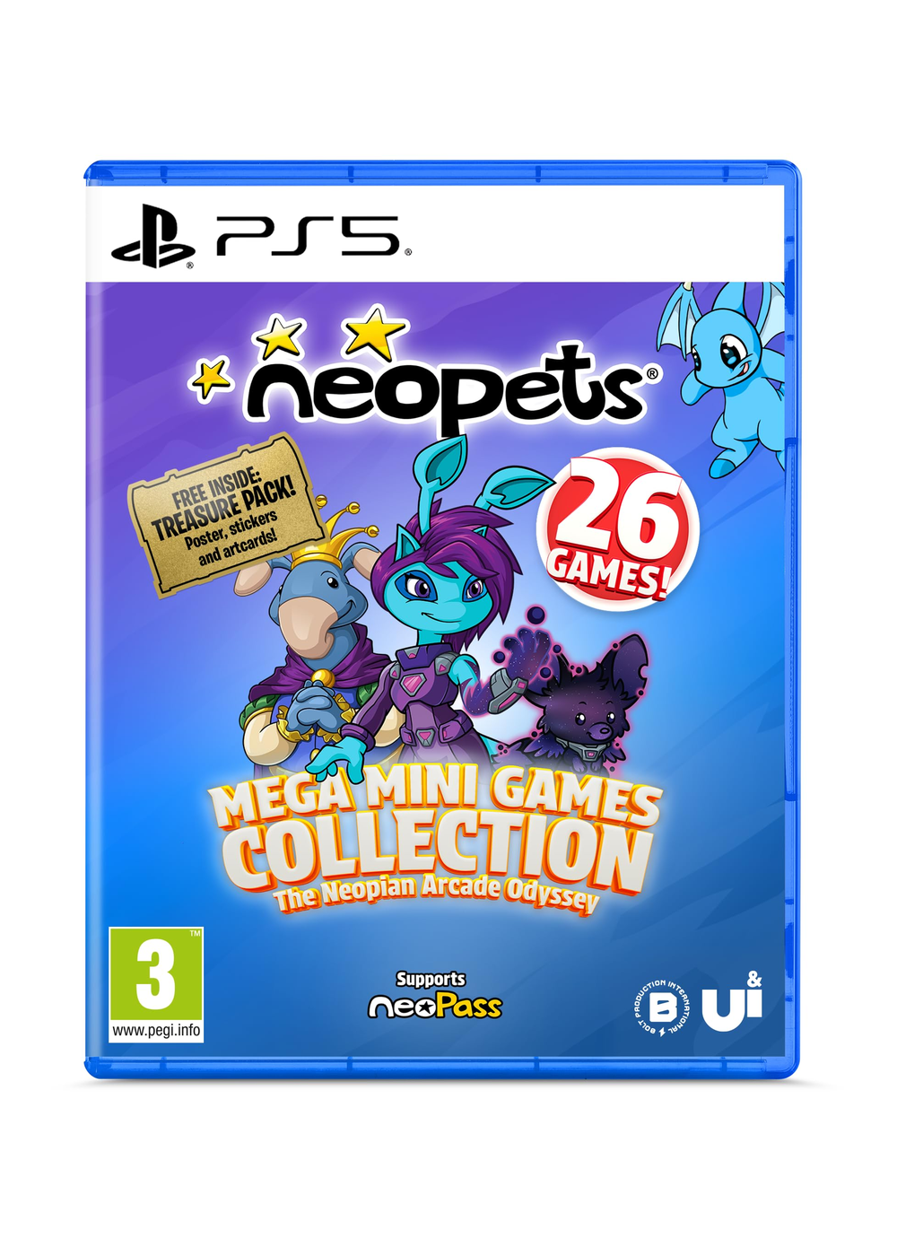 Neopets Mega Mini Collection: The Neopian Arcade Odyssey – Day One Edition (PS5)