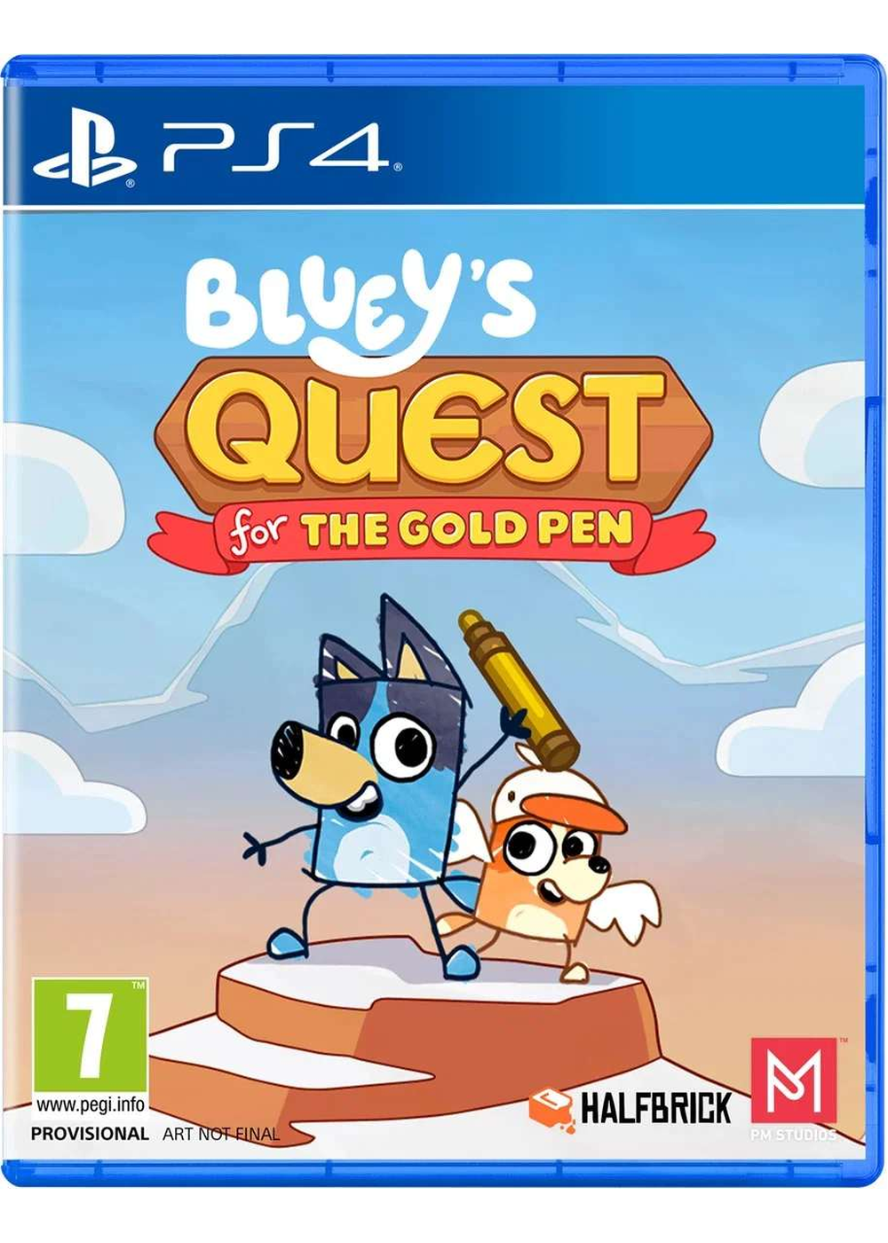Bluey's Quest for the Gold Pen (PS4)