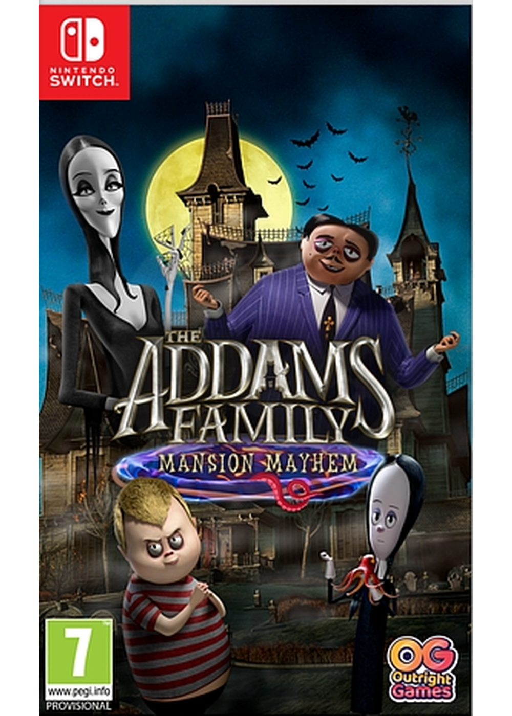 The Addams Family: Mansion Mayhem (Nintendo Switch)