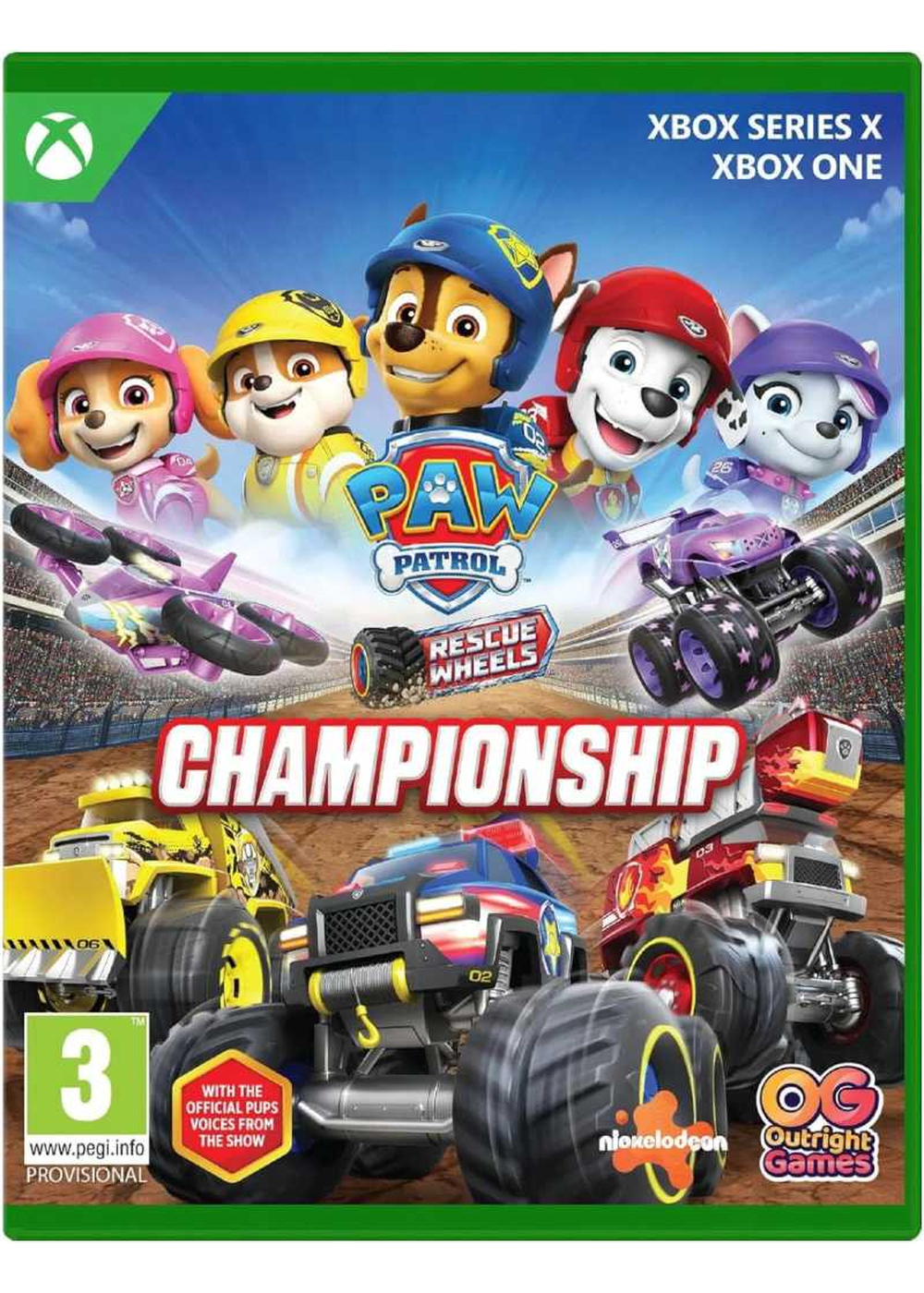 PAW Patrol Rescue Wheels: Championship (Xbox One / Series X)