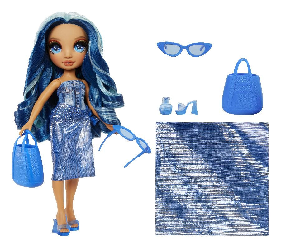 Rainbow High Skyler Bradshaw fashion doll in swimsuit