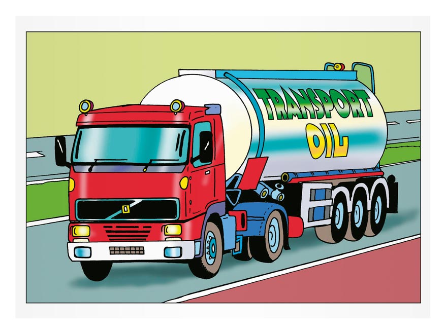 MFP Truck Colouring Book