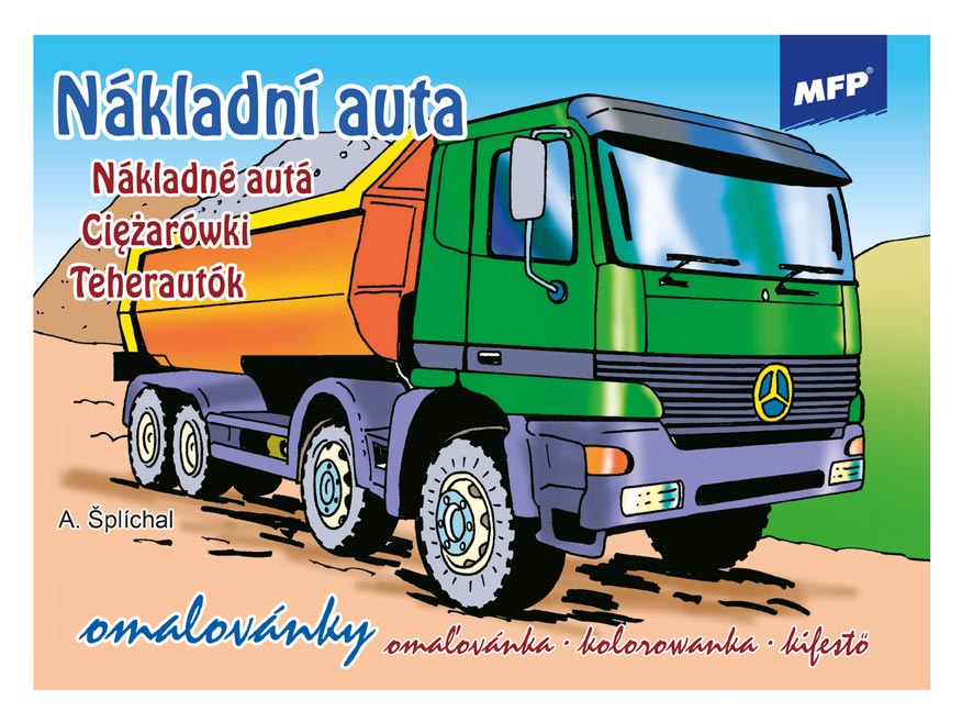 MFP Truck Colouring Book