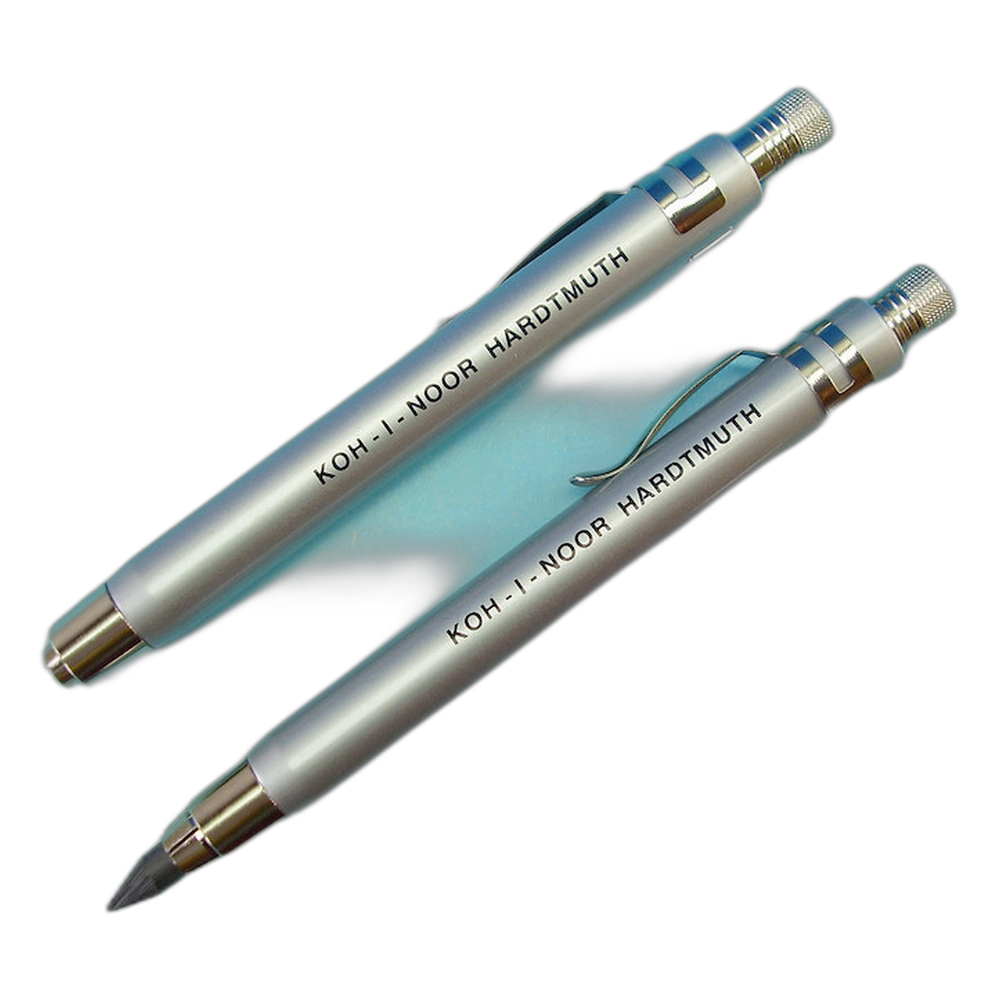 Koh-i-Noor Versatil 5359 Mechanical Clutch Pencil 5.6 mm Silver