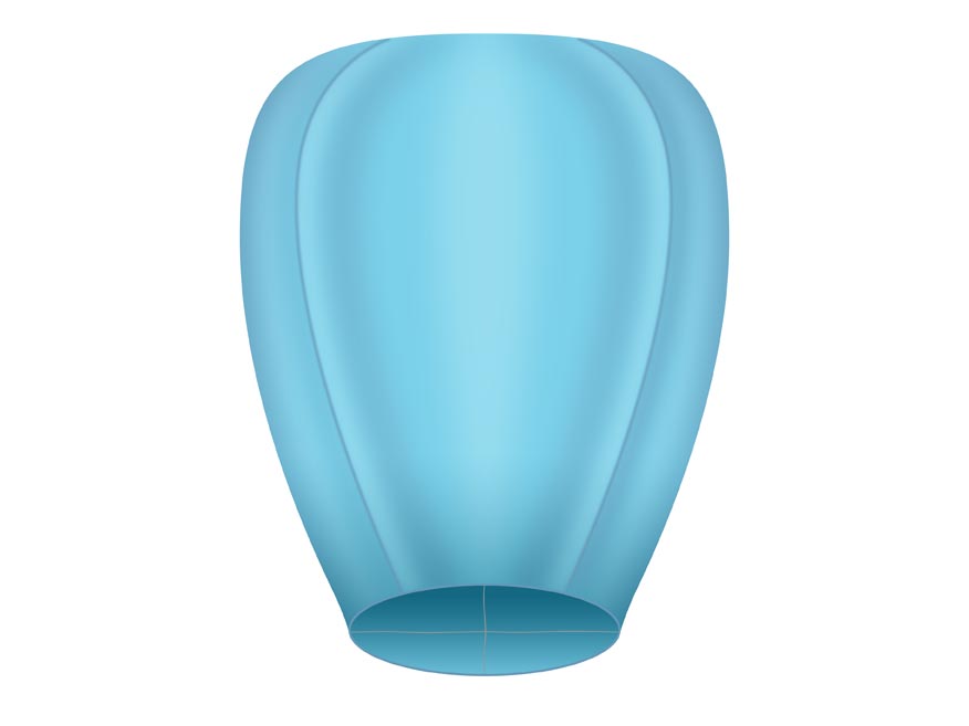 Flying paper wish lantern