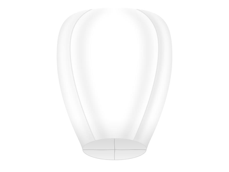 Flying paper wish lantern
