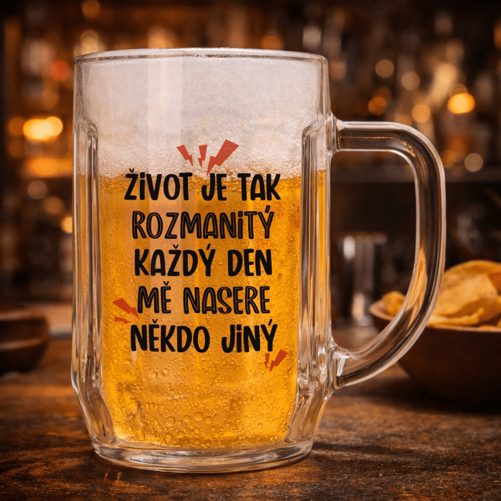 Gift Glass Half-Litre Mug in a Box – Life Is Varied