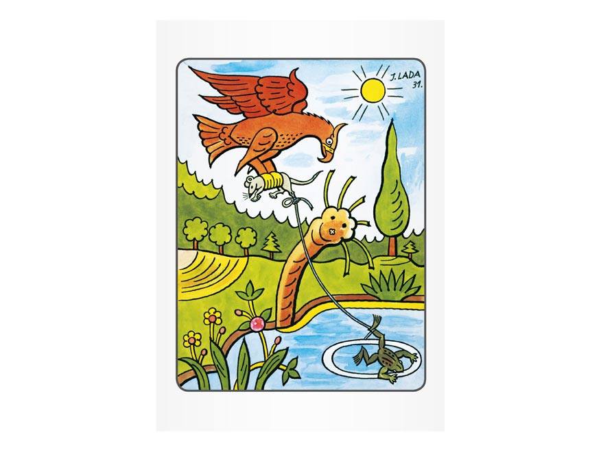 MFP Lada Fables colouring book A5