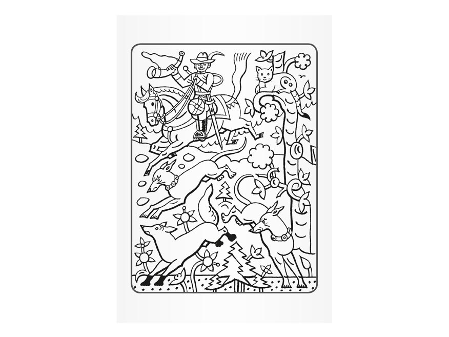 MFP Lada Fables colouring book A5