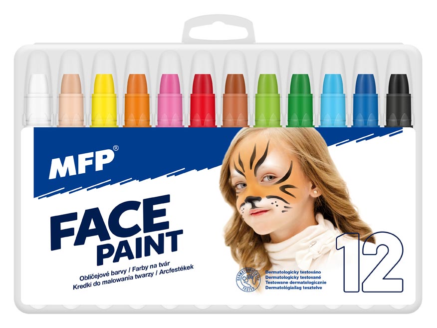 Face Paint Set 12 pcs, 72 g