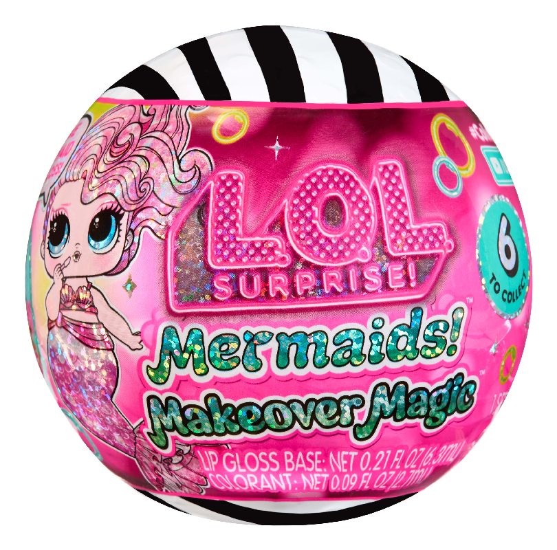 L.O.L. Surprise Mermaid Doll with Lip Gloss