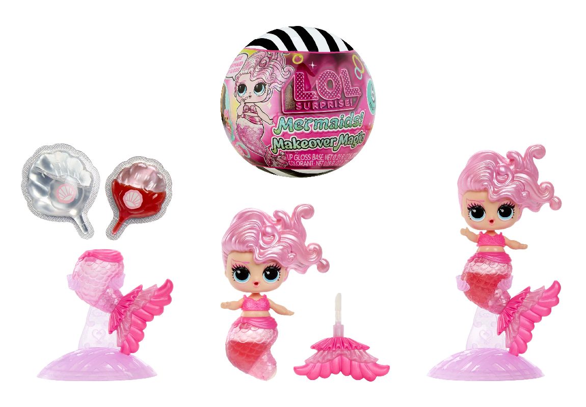 L.O.L. Surprise Mermaid Doll with Lip Gloss