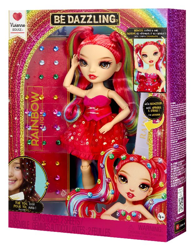 Rainbow High Be Dazzling fashion doll Vivienne Rouge