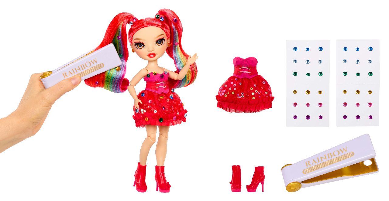 Rainbow High Be Dazzling fashion doll Vivienne Rouge