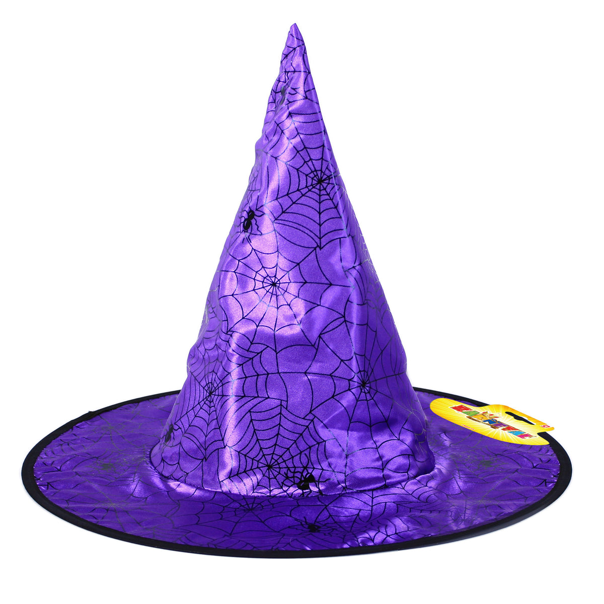 Children's purple witch hat