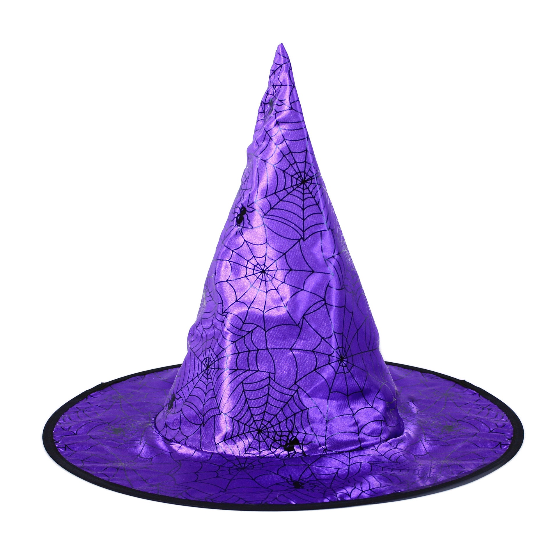 Children's purple witch hat