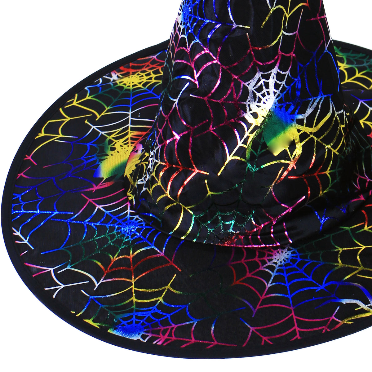 Wizard hat with Halloween cobwebs for adults