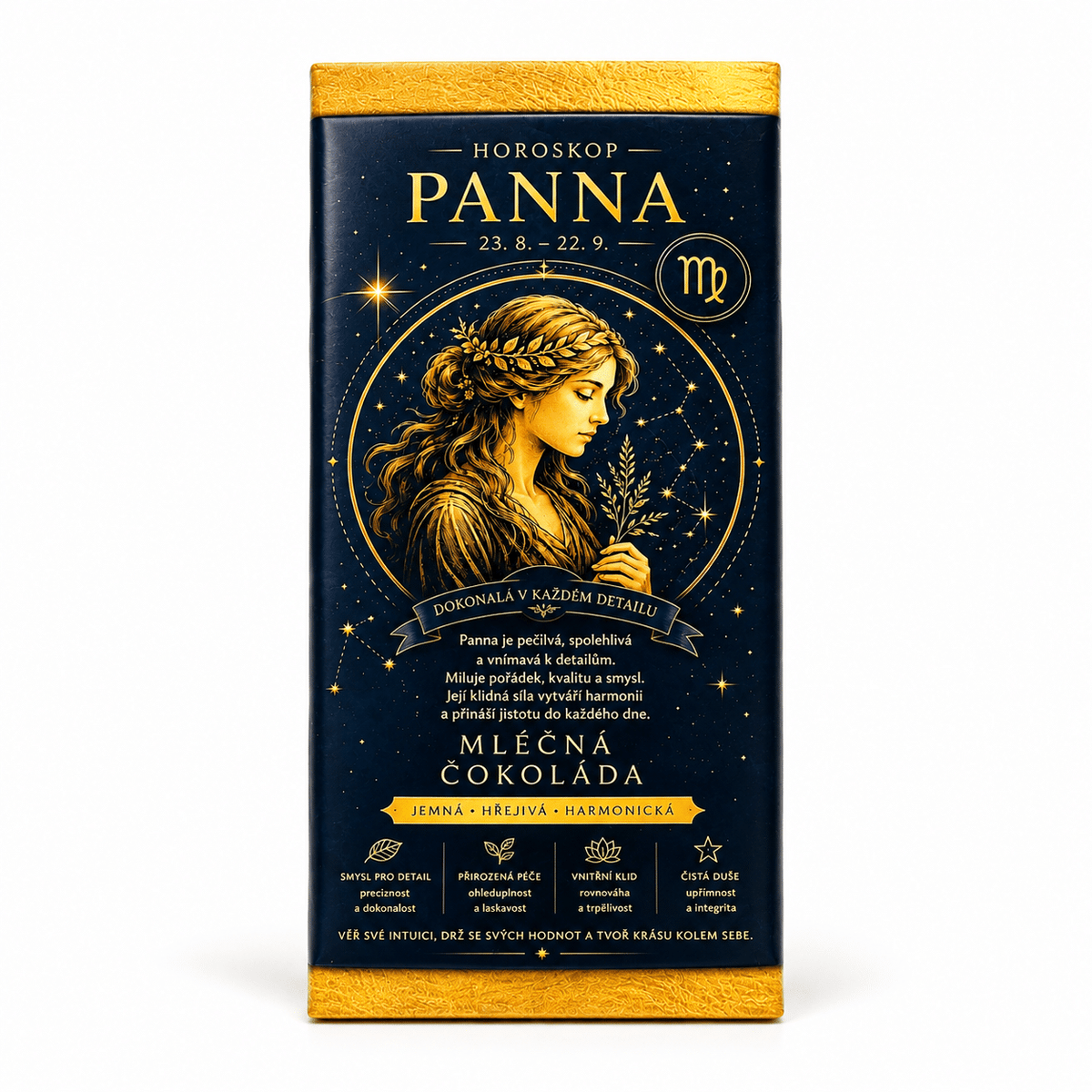 Milk Chocolate Gift 100 g – Virgo Zodiac Sign
