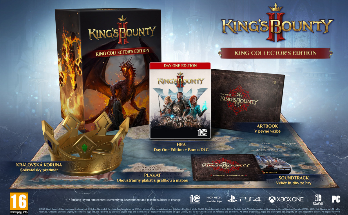 King's Bounty 2 – Collector's Edition (PS4) – Czech Subtitles