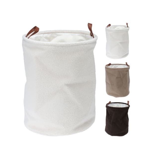 Plush Storage Basket for Toys and Laundry
