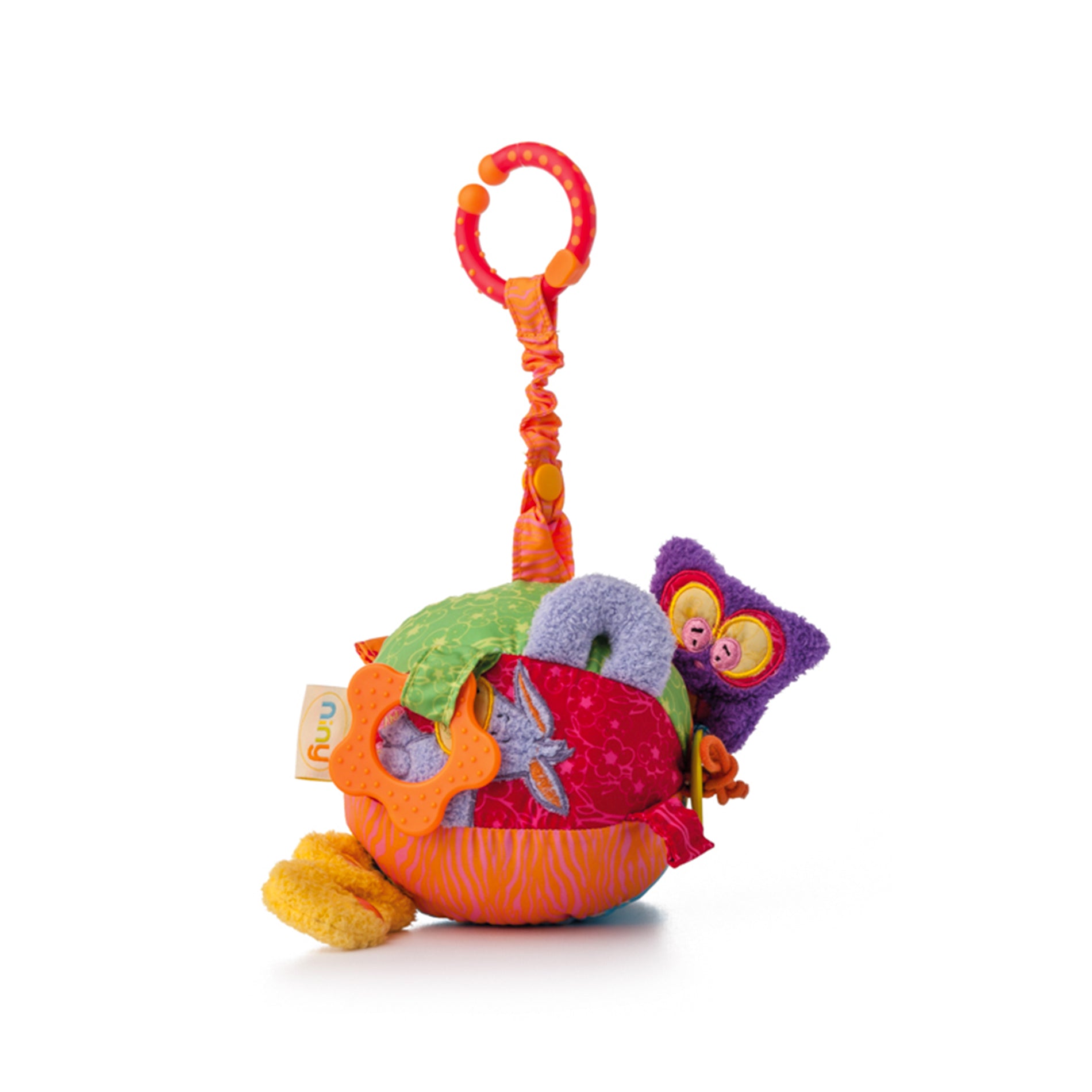 Plush activity ball Niny 13 cm