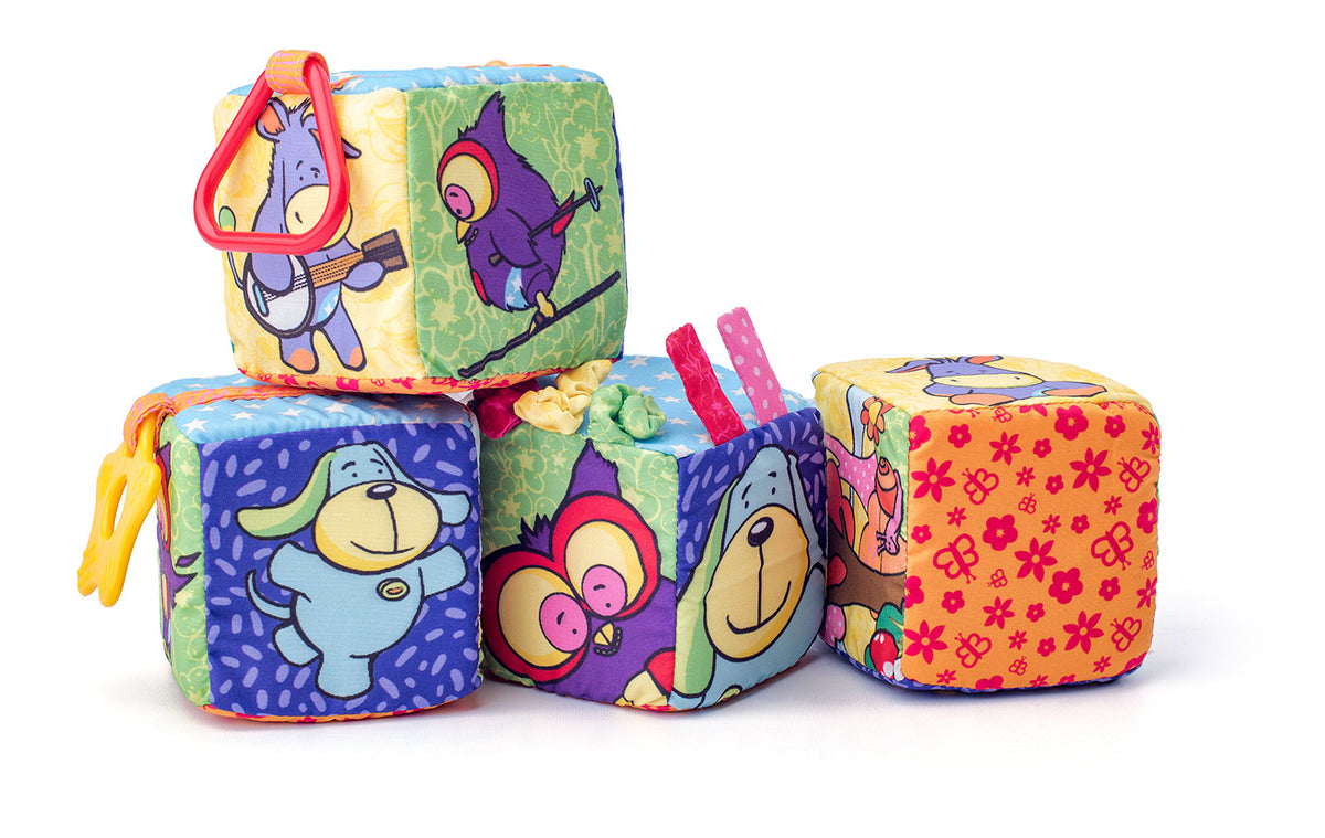 NINY textile activity blocks