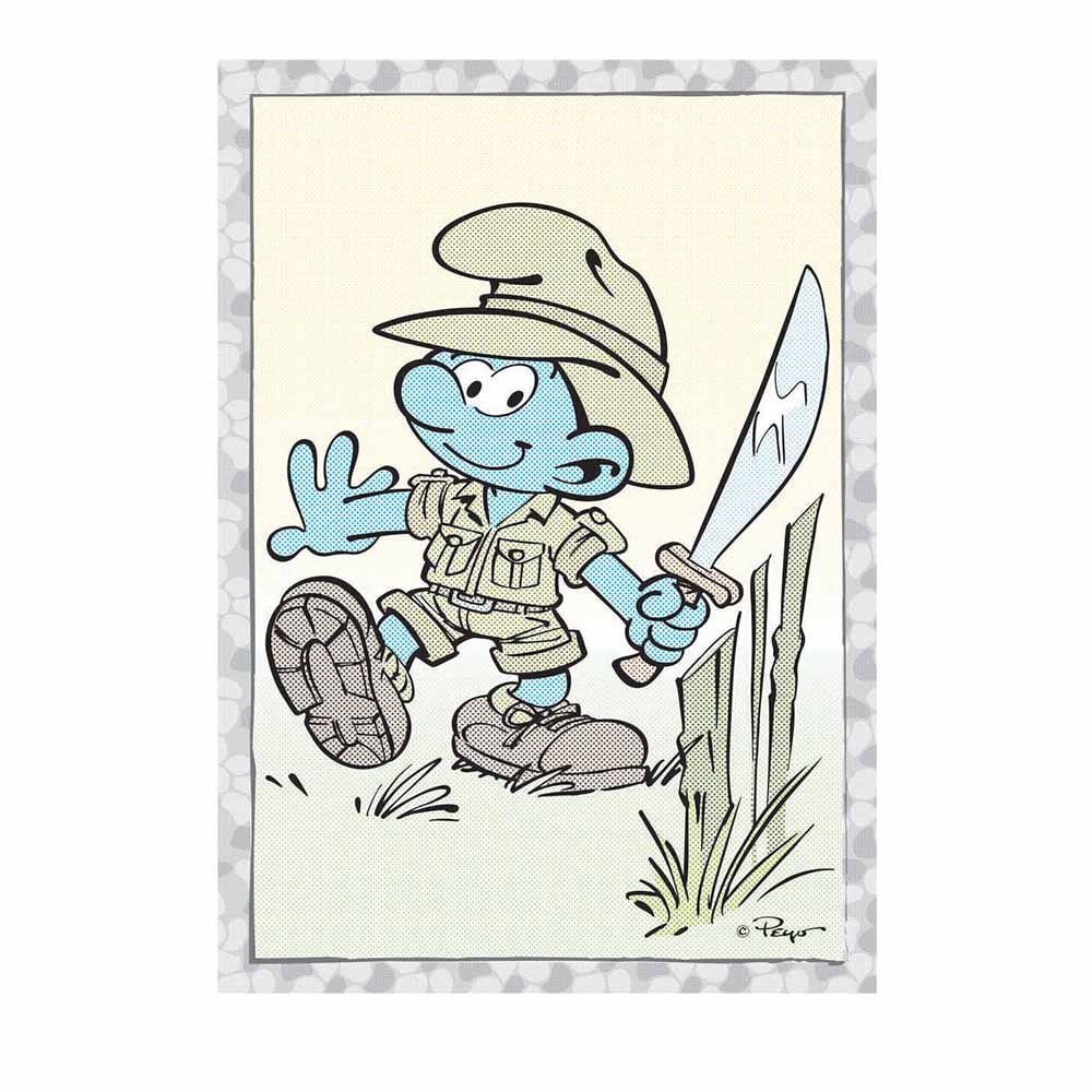Paint with Water Colouring Book A5: The Smurfs 3 Jungle