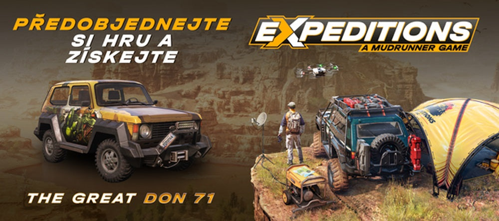 Expeditions: A MudRunner Game (PS4) – Czech Subtitles