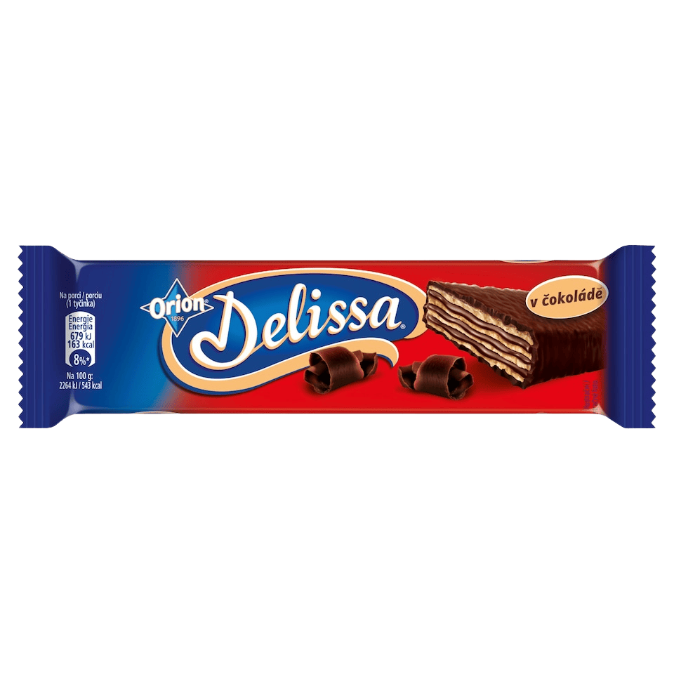 Orion Delissa Dark Chocolate Wafer / Delissa oplatka v horke cokolade