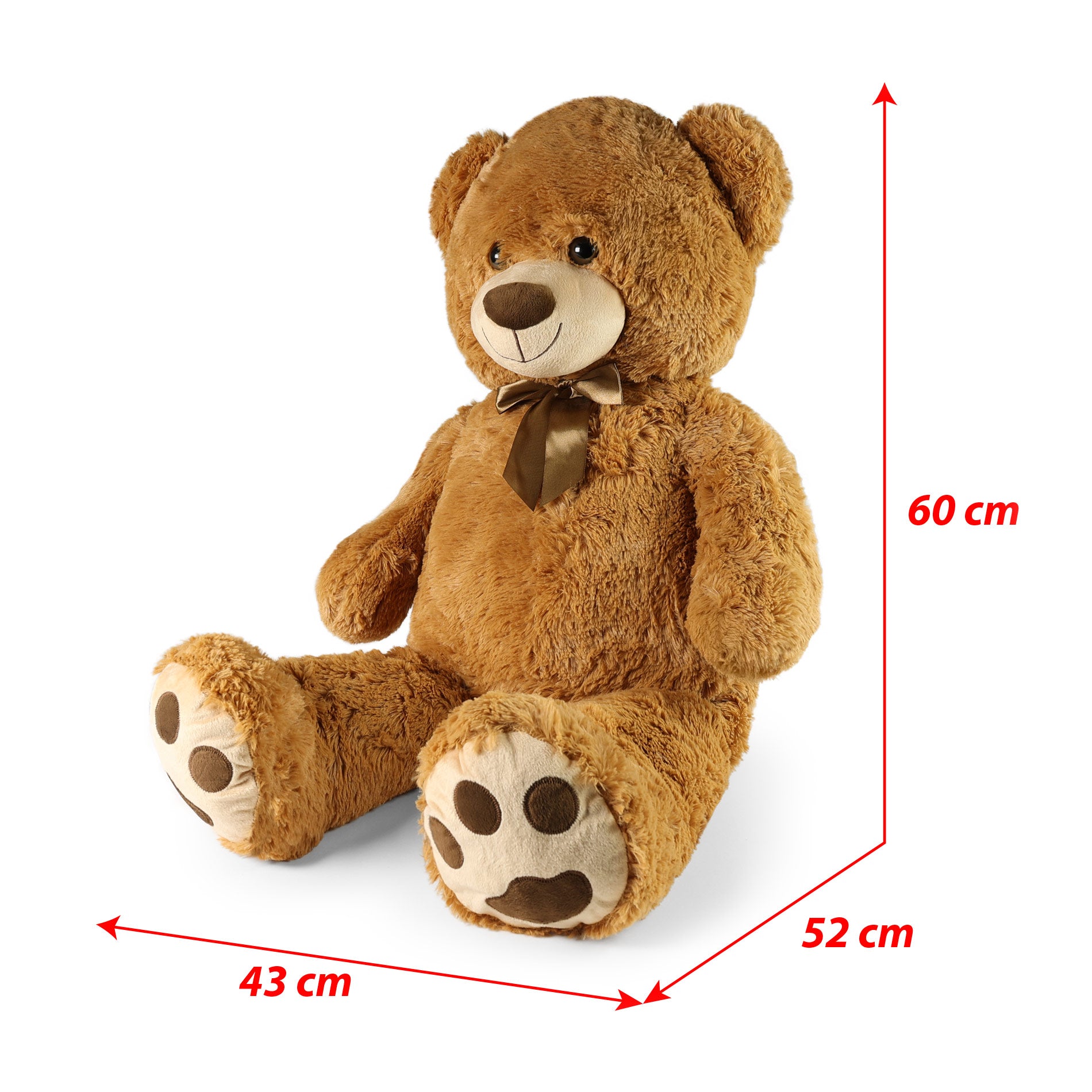 Large Plush Bear Kuba 100 cm