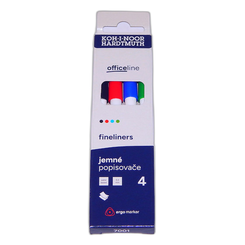 Koh-i-Noor 7001 Fineliners Set of 4