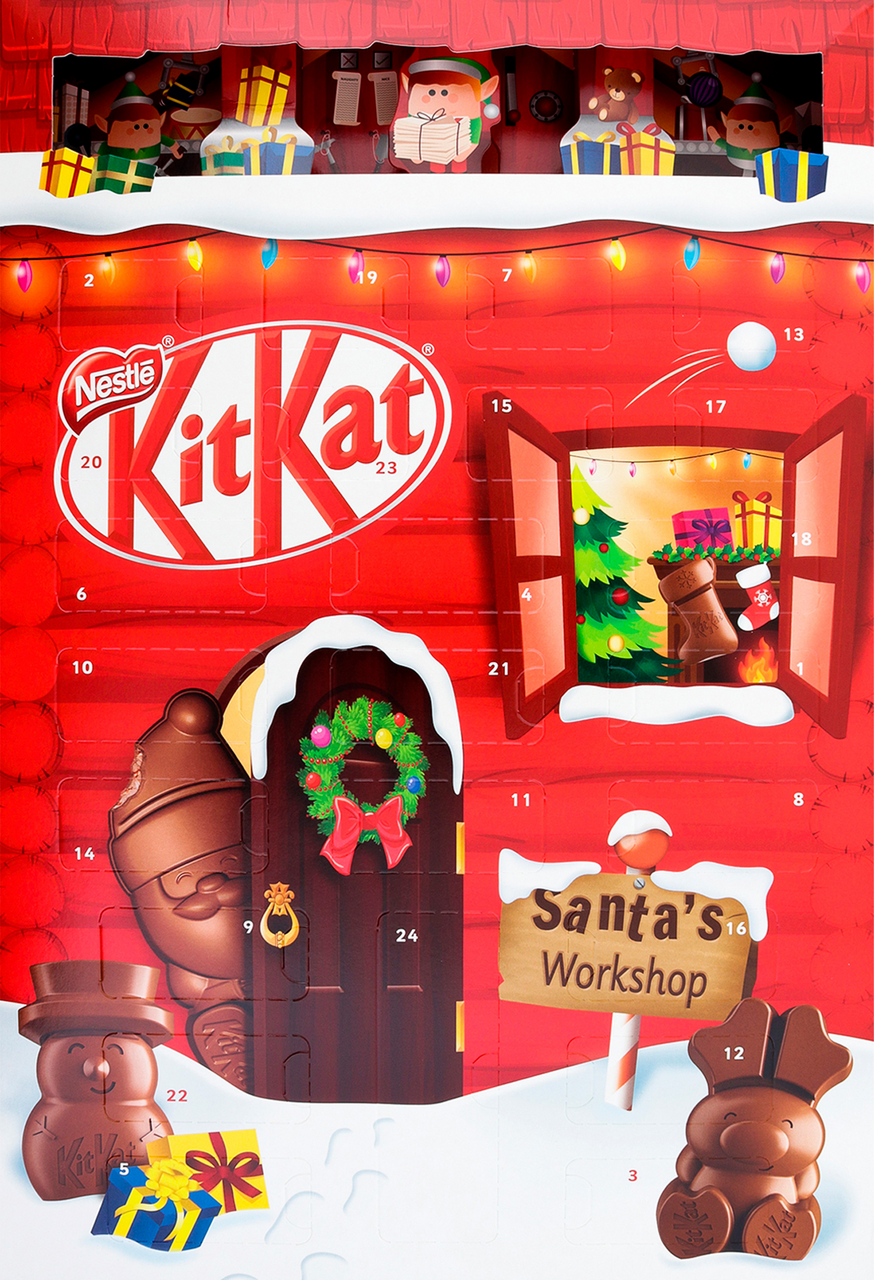 Kit Kat Advent calendar / Kit Kat Adventni Kalendar 208 g