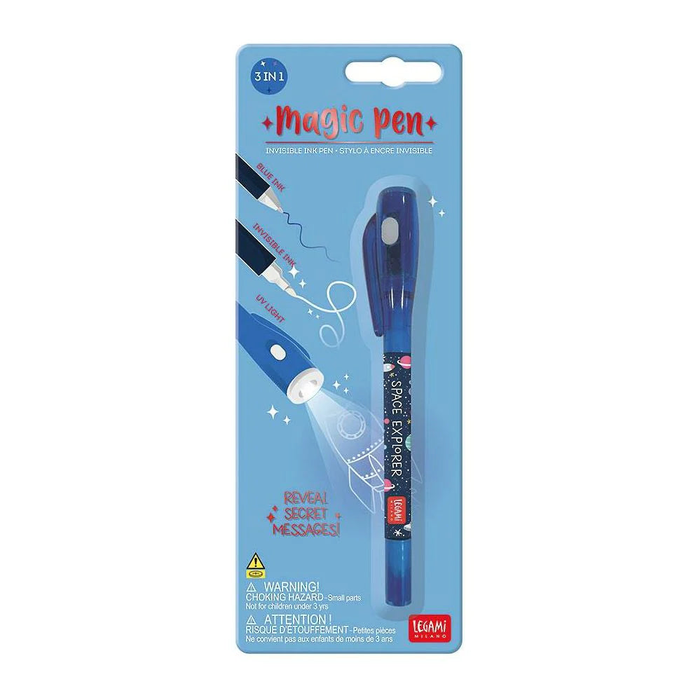 Pero s neviditelným inkoustem Magic Pen Legami - Space