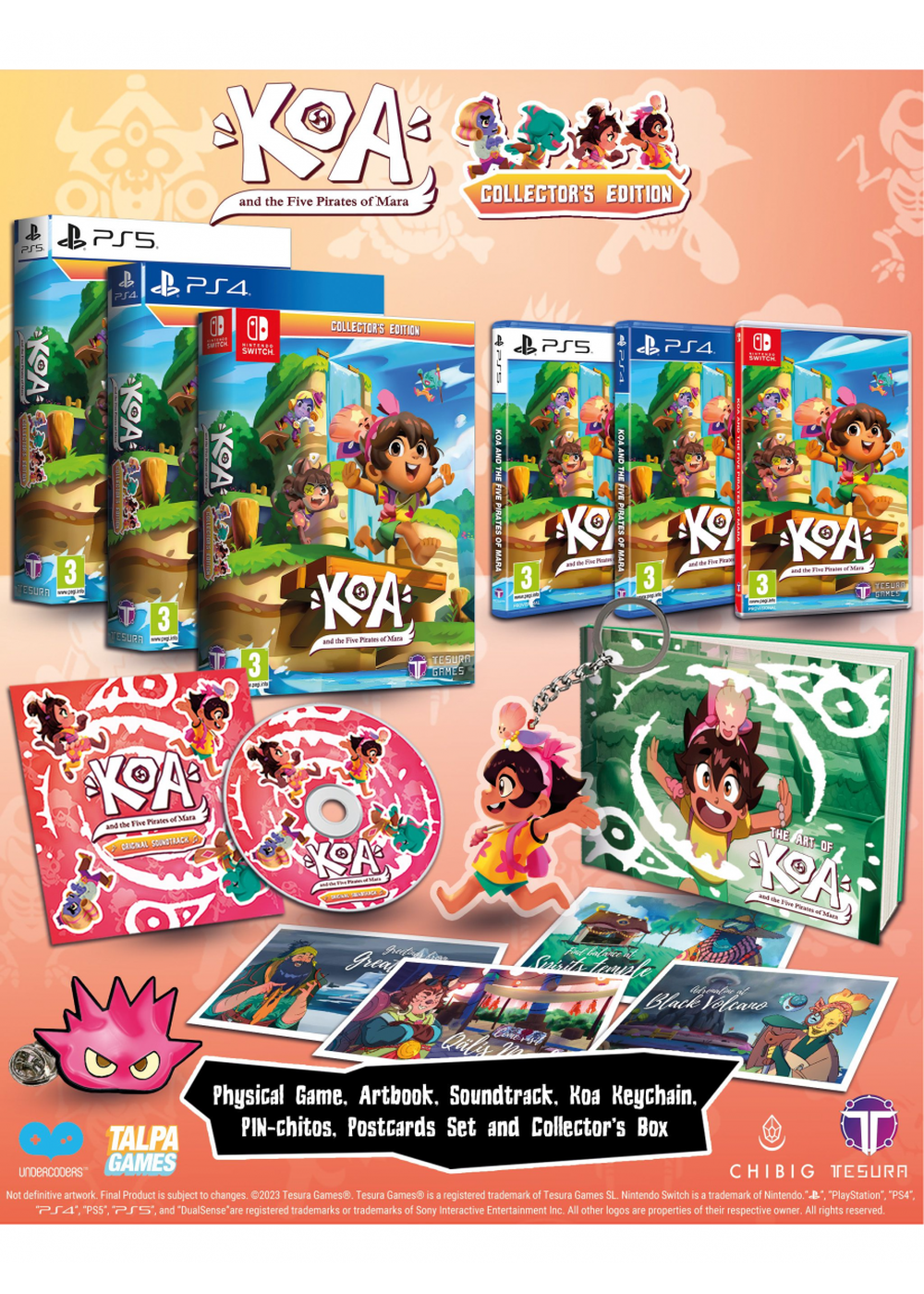 Koa and the Five Pirates of Mara – Collector's Edition (PS4)