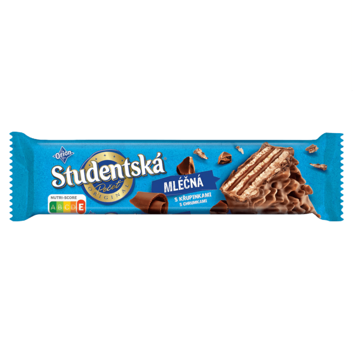 Orion Studentska Pecet Peanut Wafer Milk Chocolate / Studentska pecet arasidova oplatka v mlecne cokolade