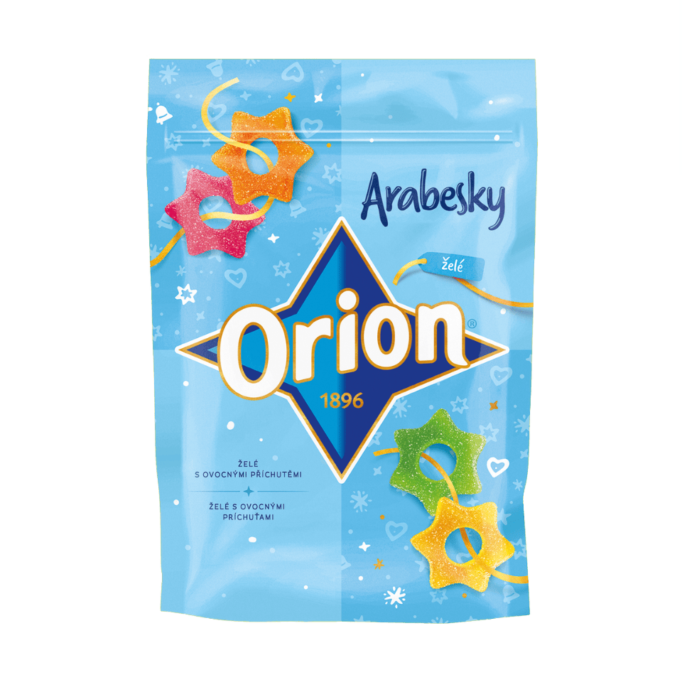 Orion Arabesky in bag / Orion Arabesky Ovocne Zele v sacku