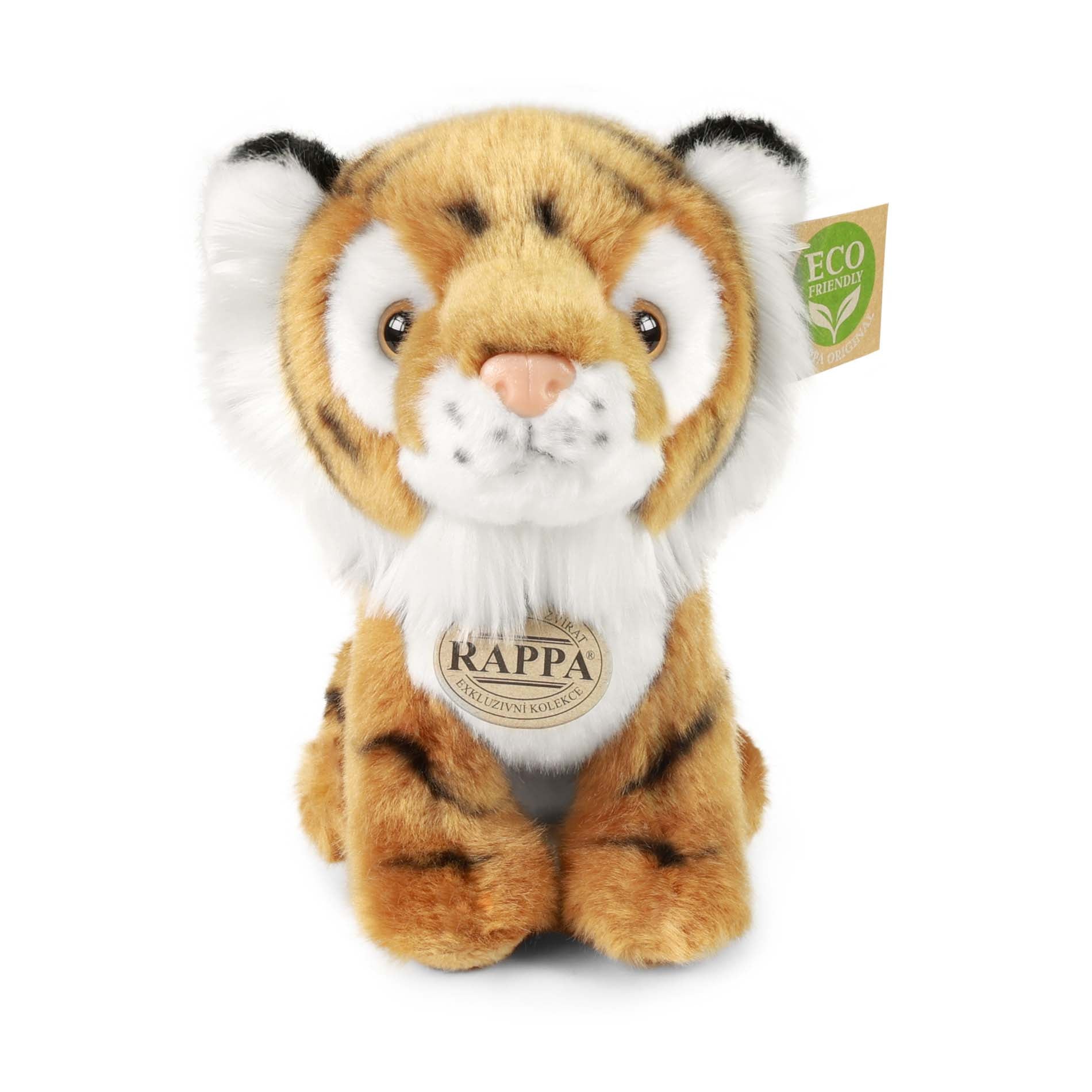 Eco-friendly plush tiger 18 cm