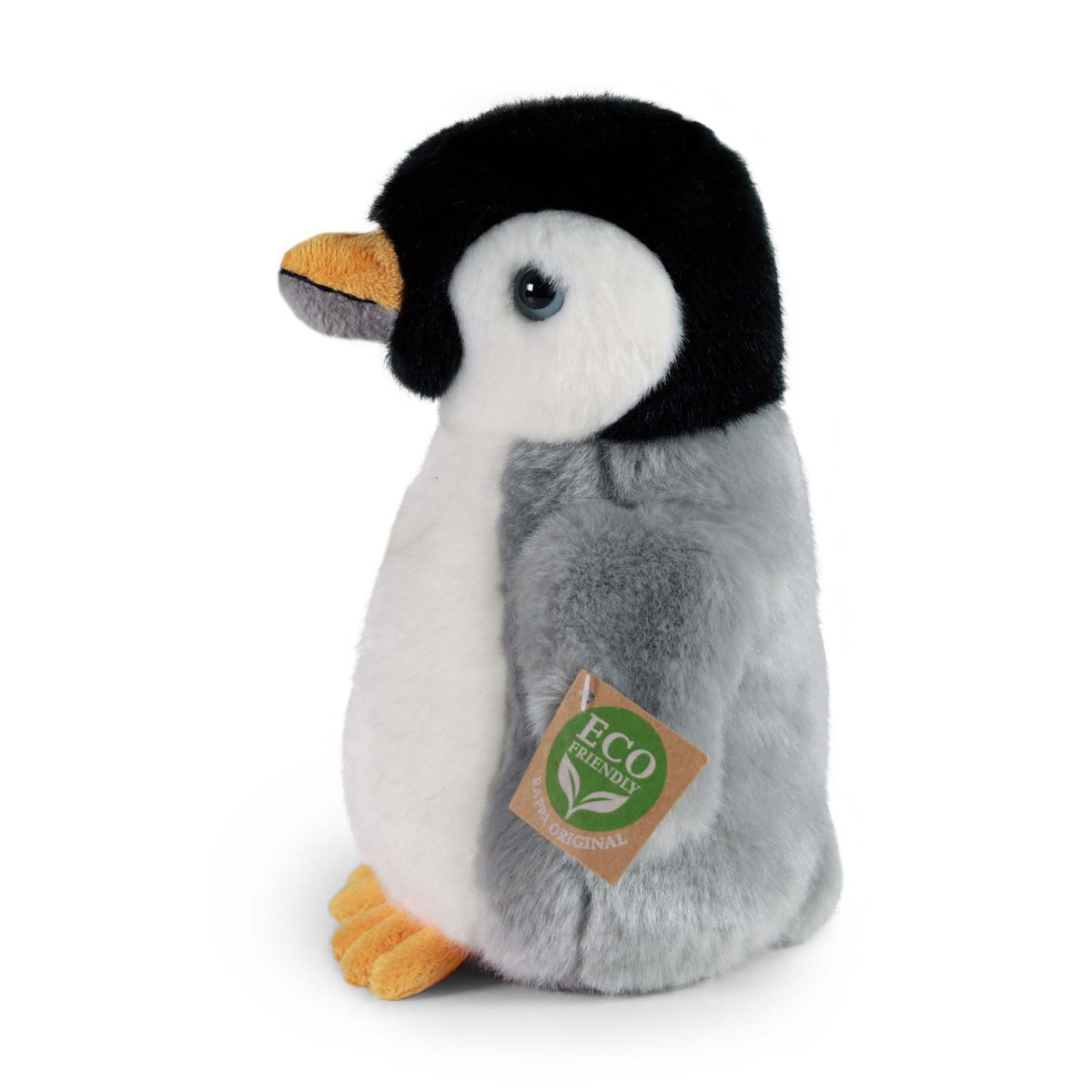 Eco-friendly plush penguin chick 20 cm