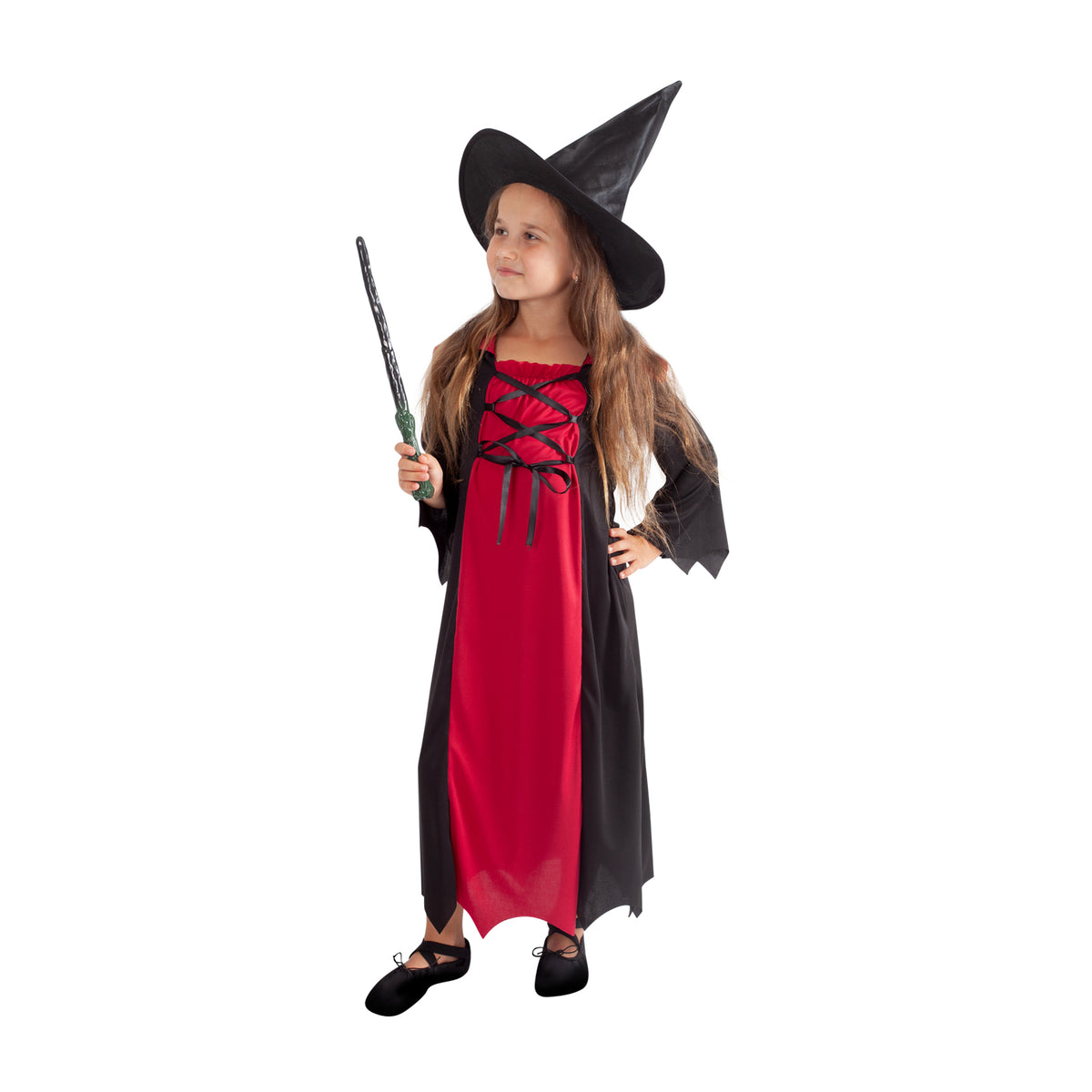 Children's witch costume Morgana (M)