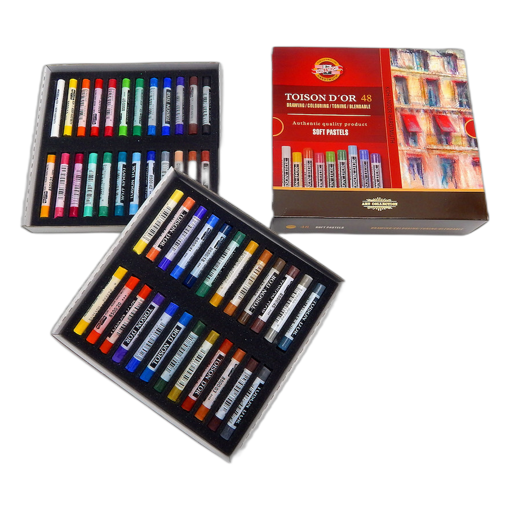 Koh-i-Noor Toison d'Or 8516 Soft Pastels Set of 48