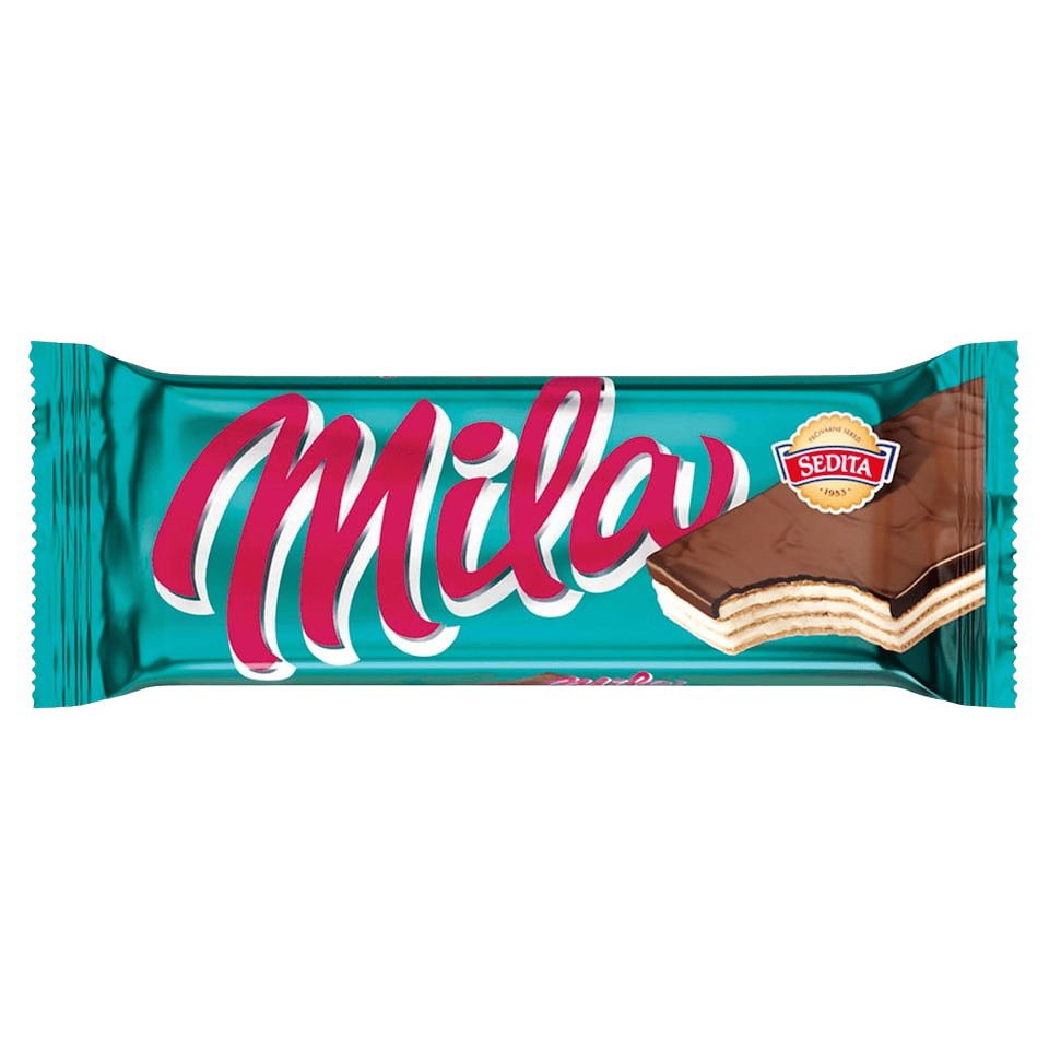 Sedita Mila Cream-Filled Wafer in Chocolate / Mila oplatka s mlecnou naplni v cokolade