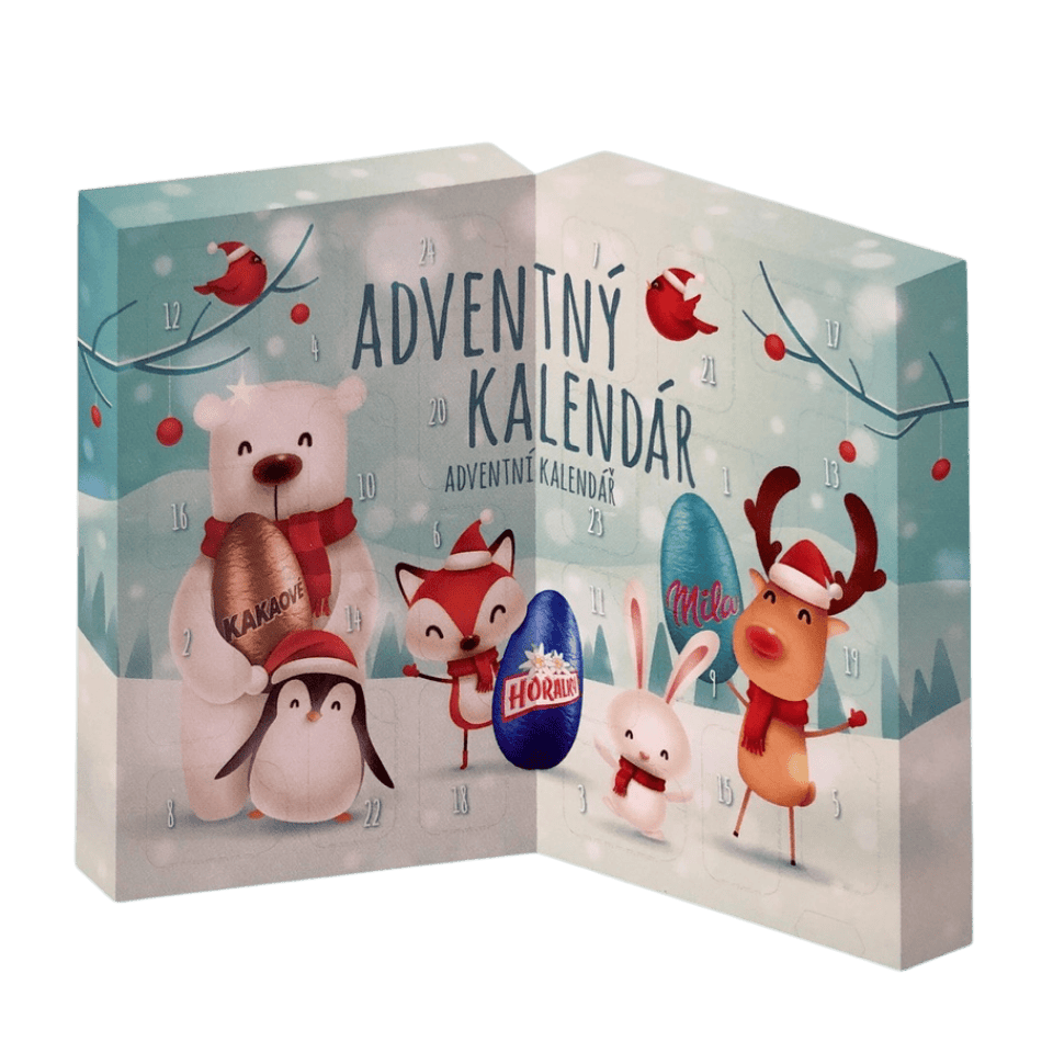 Adventskalender Mila, Horalky, Kakaove