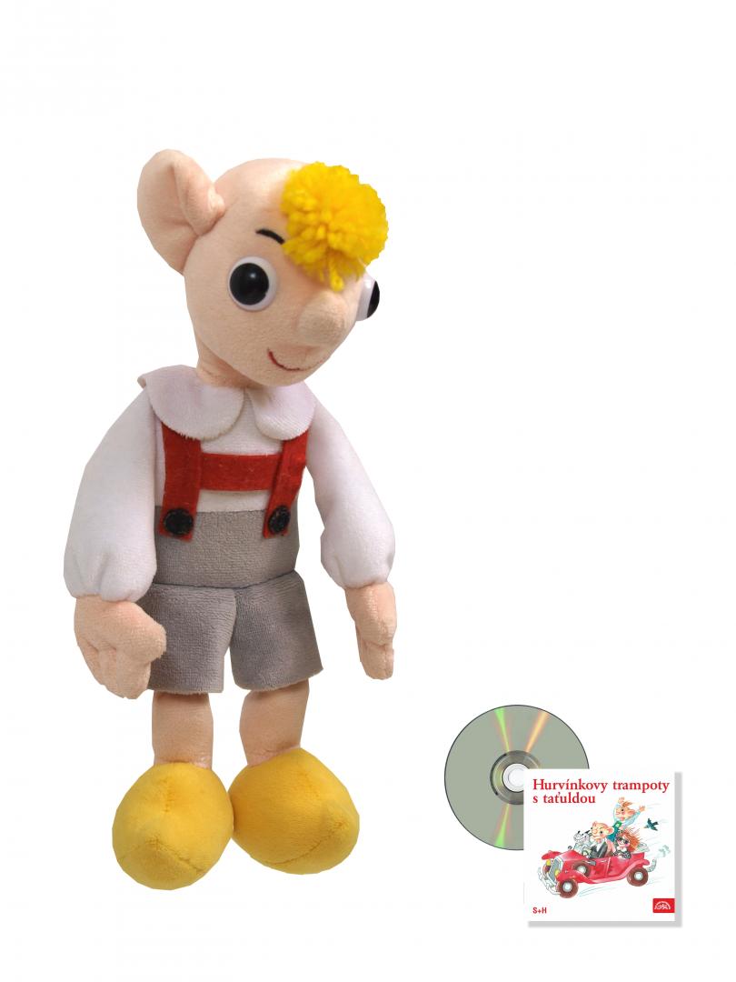 Hurvinek 25 cm plush toy / Hurvinek plysova hracka (Spejbl a Hurvinek)