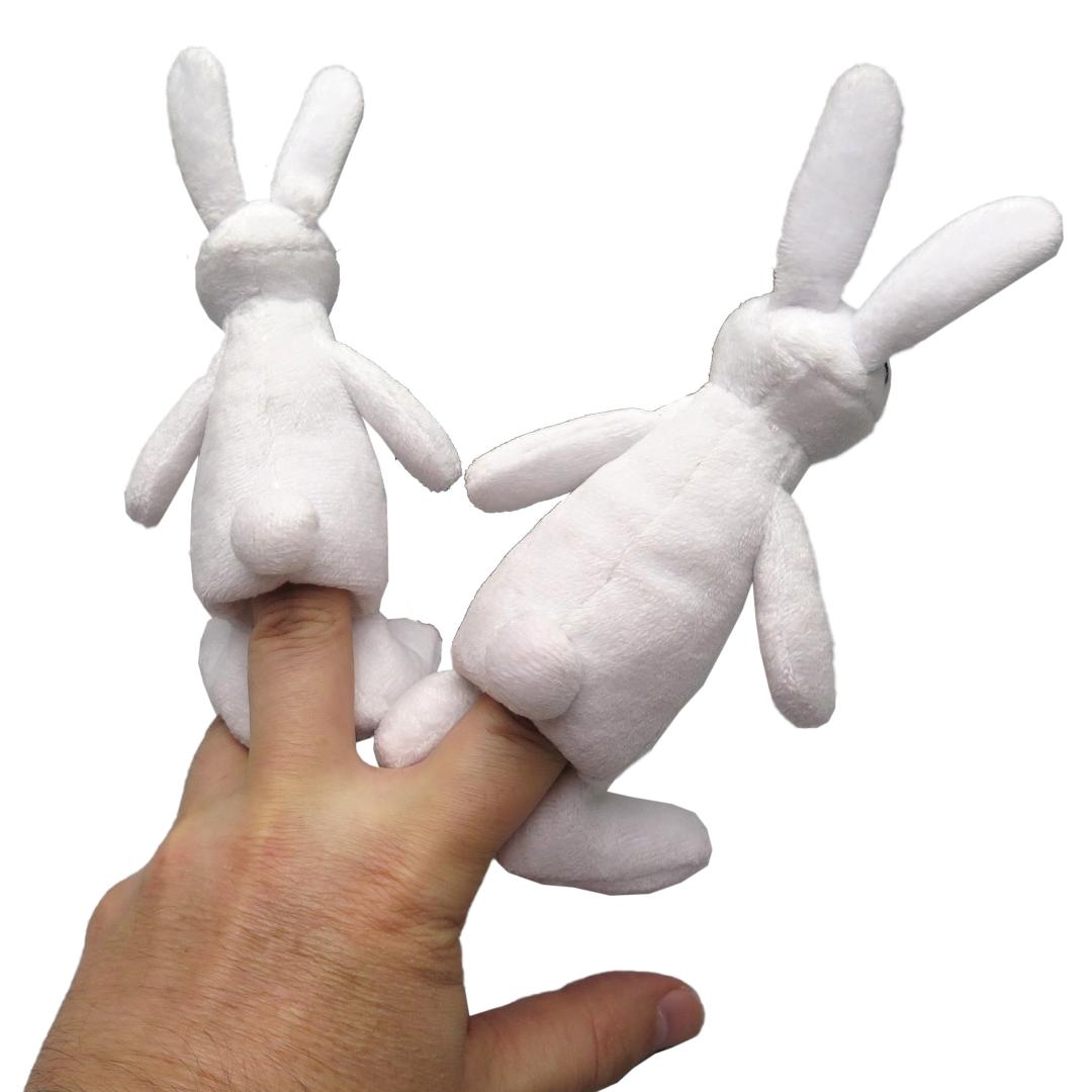 Bob and Bobby - Bob a bobek Finger Puppets 2-Piece Plush Toy Set