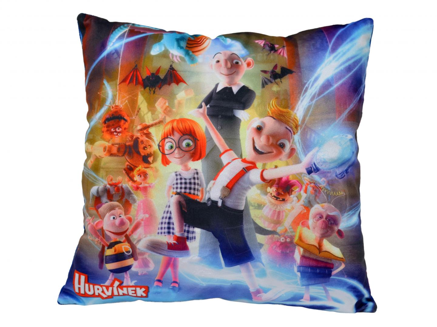 Harvie 30 x 30 cm Marionettes Pillow / Hurvinek Loutky polstarek (Spejbl a Hurvinek)