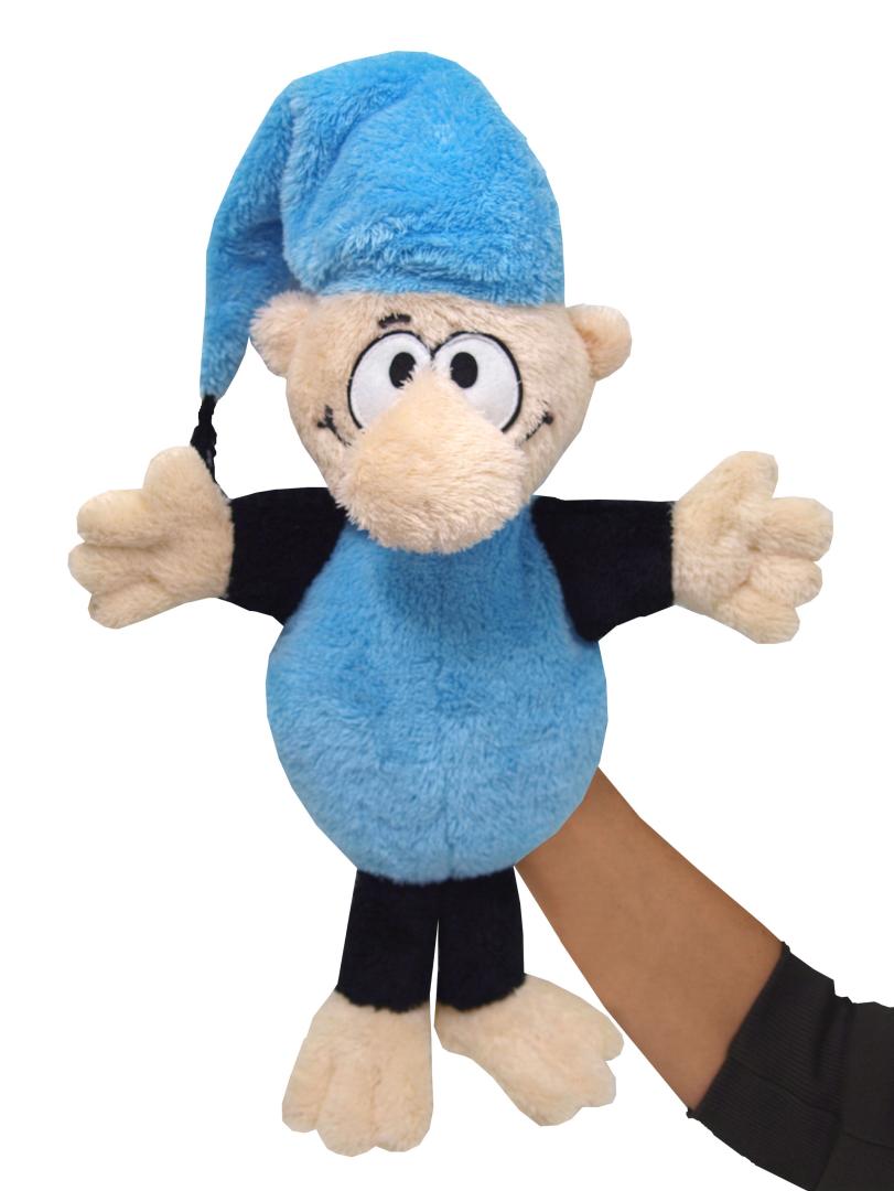 Vochomurka 40 cm blue hand-puppet / Vochomurka manasek