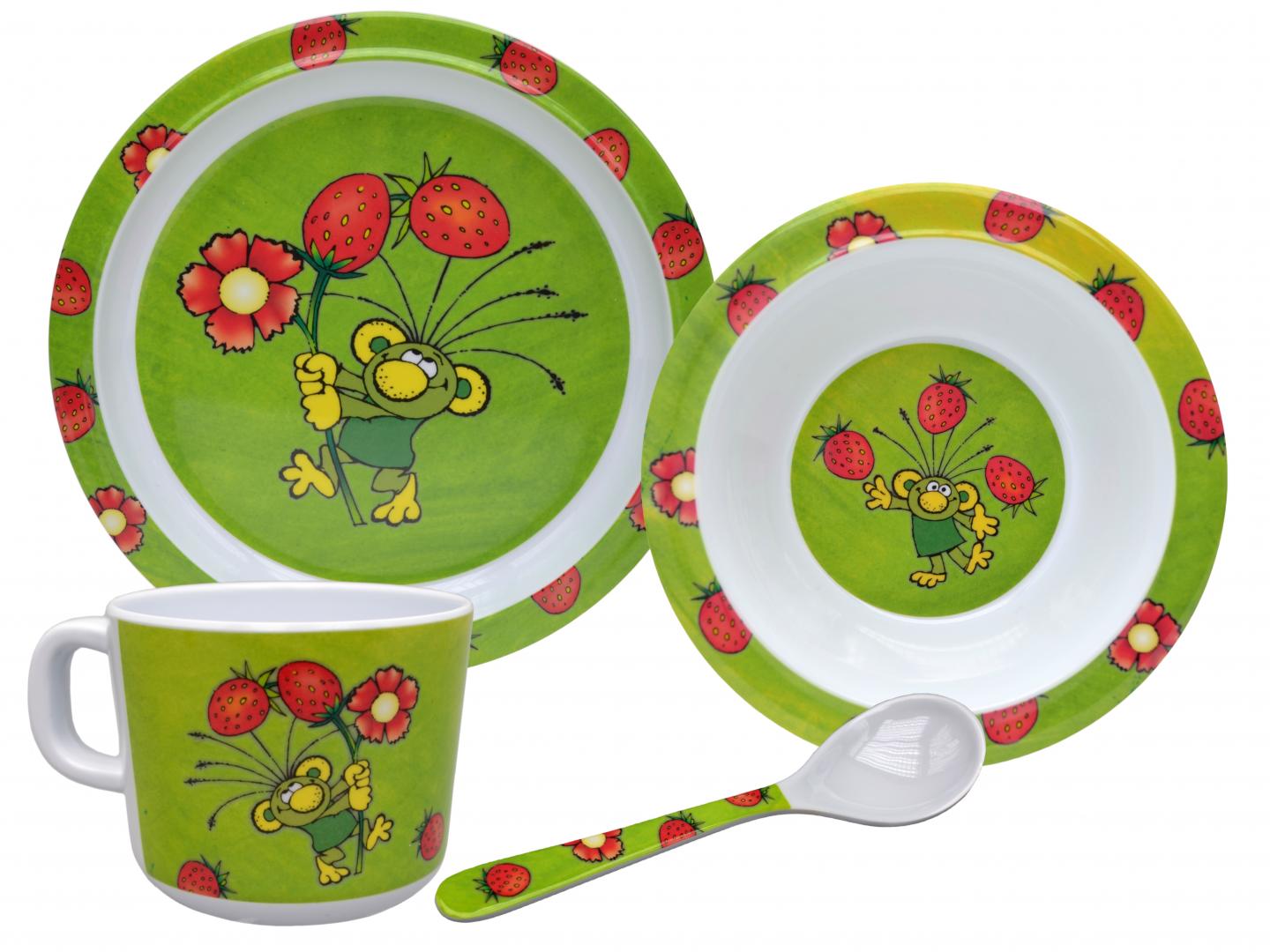 Water sprite Rakosnicek Tableware set 4-pcs. / Rakosnicek sada nadobi