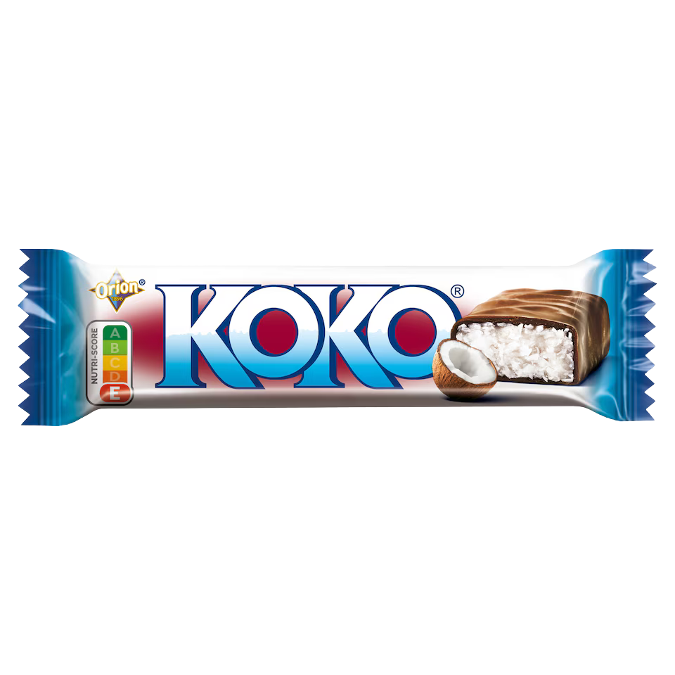 Orion Koko Coconut Bar in Milk Chocolate / Koko kokosova tycinka v mlecne cokolade