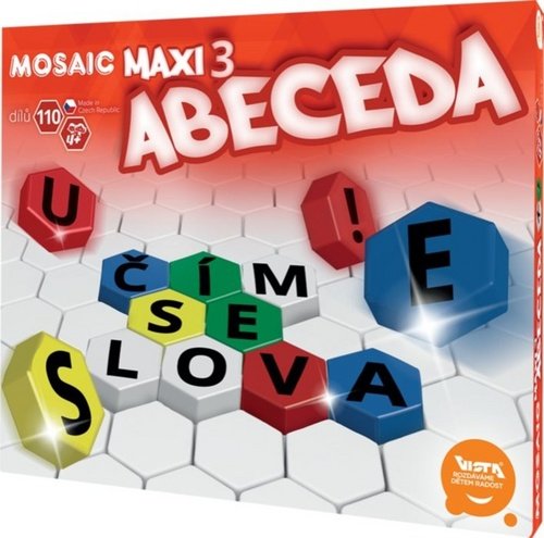 Mozaika Včela se učí písmenka/110 ks